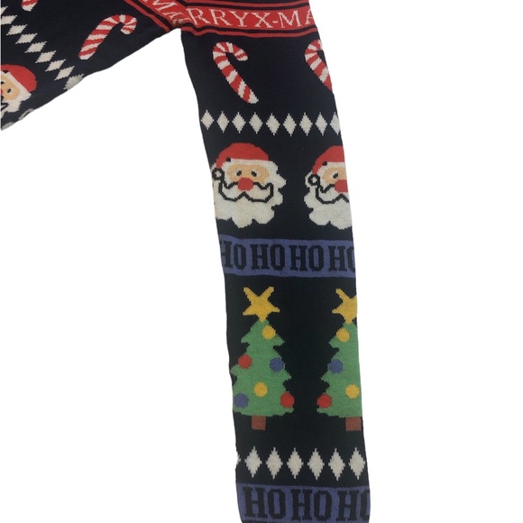 H&M Cotton Christmas Sweater Crew Neck Pull Over Soft Fun Christmas in July! - Picture 3 of 7